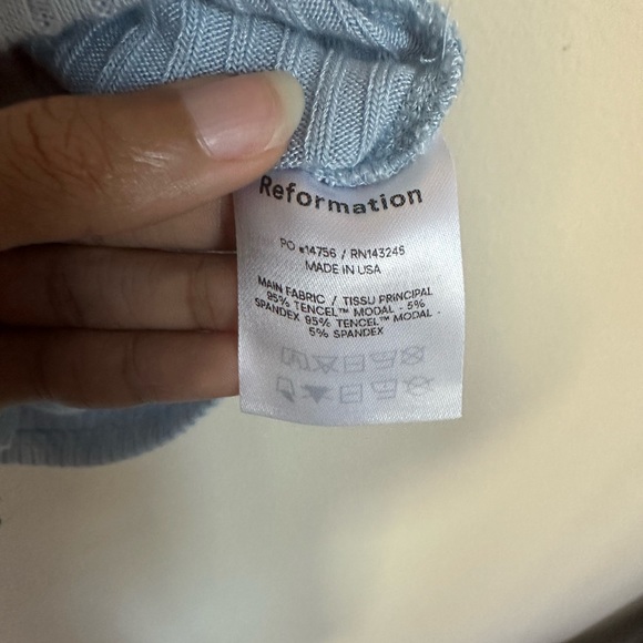 Reformation Nella Knit Top - Picture 3 of 5